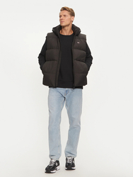 Tommy Jeans pánska čierna vesta - S (BDS)