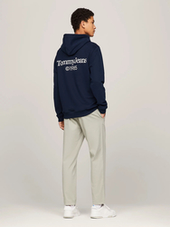 Tommy Jeans pánska tmavo modrá mikina  - XXL (C1G)