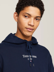 Tommy Jeans pánska tmavo modrá mikina  - XXL (C1G)