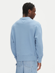 Tommy Jeans pánska svetlo modrá mikina - S (DY6)
