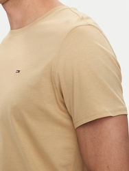 Tommy Jeans pánske béžové tričko - XL (AB9)