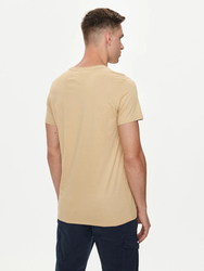 Tommy Jeans pánske béžové tričko - XL (AB9)