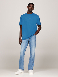 Tommy Jeans pánske modré tričko - L (C2T)
