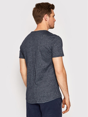 Tommy Jeans pánske modré tričko SLIM JASPE - M (C87)