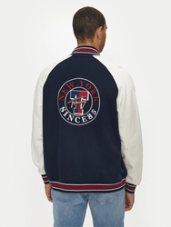 Tommy Jeans pánsky tmavomodrý bomber  - S (C1G)
