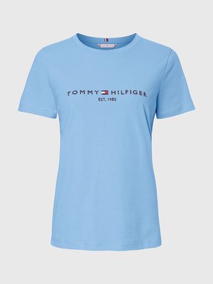 Tommy Hilfiger dámske modré tričko - L (C19)