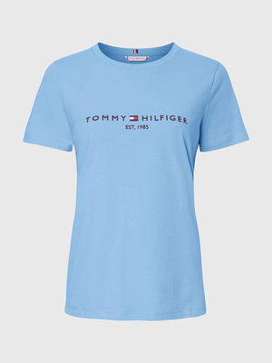 Tommy Hilfiger dámske modré tričko - M (C19)