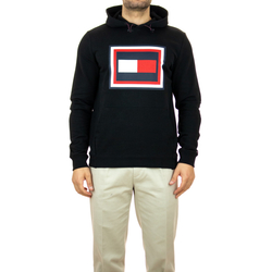 Tommy Hilfiger pánska čierna mikina s kapucňou