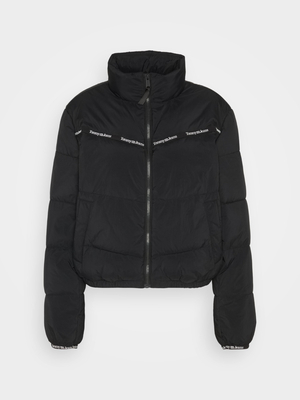 Tommy Jeans dámska čierna bunda - M (BDS)