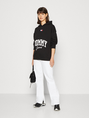Tommy Jeans dámska čierna mikina - S (BDS)