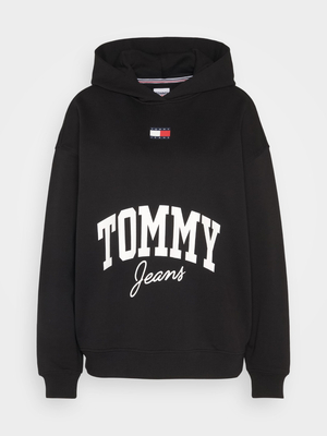 Tommy Jeans dámska čierna mikina - L (BDS)