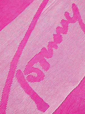 Tommy Jeans dámsky ružový šál SCARF - OS (0JV)