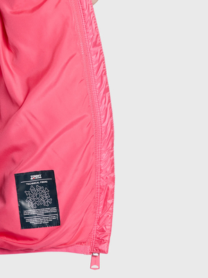 Tommy Jeans dámska ružová prešívaná bunda - XS (THW)