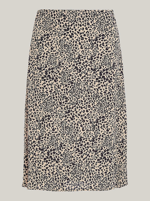 Tommy Jeans dámska sukňa s leopardím vzorom - S (0GI)