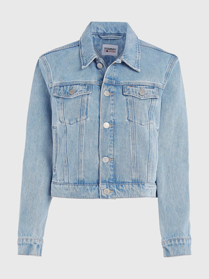 Tommy Jeans dámska svetlomodrá džínsová bunda IZZIE - M (1AB)