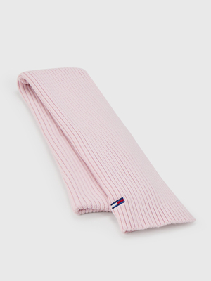 Tommy Jeans dámsky svetlo ružový šál - OS (TJP)