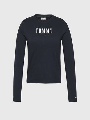 Tommy Jeans dámske čierne tričko - XS (BDS)