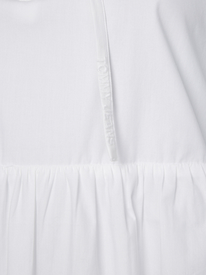 Tommy Jeans dámske biele šaty TIERED KAFTAN - M (YBR)