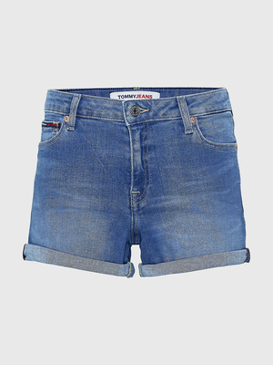 Tommy Jeans dámske modré džínsové šortky - 32/NI (1A5)