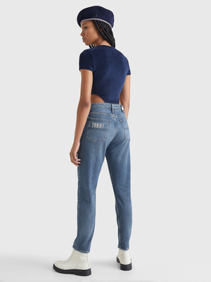 Tommy Jeans dámske modré džínsy IZZIA - 28/30 (1A5)