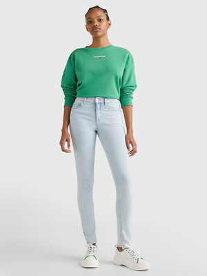 Tommy Jeans dámske svetlo modré džínsy NORA - 28/30 (1AB)