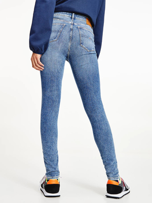 Tommy Jeans dámske svetlomodré džínsy NORA - 25/30 (1A5)