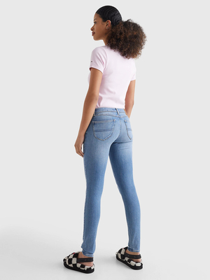 Tommy Jeans dámske svetlomodré džínsy SOPHIE - 25/30 (1BZ)