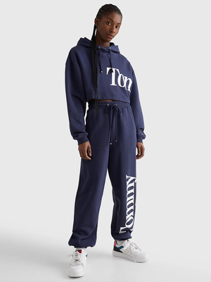 Tommy Jeans dámske tmavomodré tepláky - S/R (C87)