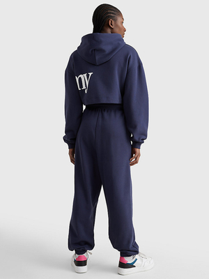 Tommy Jeans dámske tmavomodré tepláky - S/R (C87)