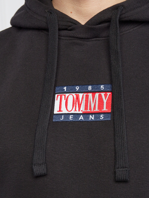 Tommy Jeans pánska čierna mikina - L (BDS)