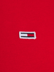 Tommy Jeans pánska červená mikina - M (XNL)