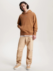 Tommy Jeans pánska hnedá mikina SIGNATURE - XL (GWJ)