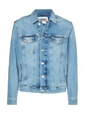 Tommy Jeans pánska svetlomodrá džínsová bunda - M (1AB)