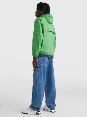 Tommy Jeans pánska zelená bunda - M (LY3)