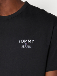 Tommy Jeans pánske čierne tričko - M (BDS)