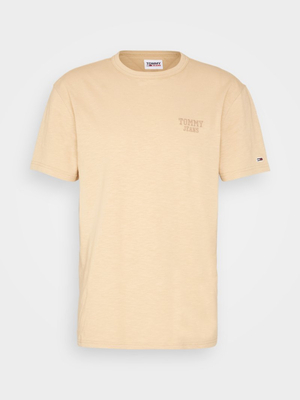 Tommy Jeans pánske béžové tričko - XL (AB4)