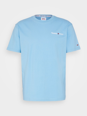 Tommy Jeans pánske modré tričko - XL (CY7)