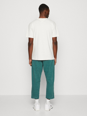 Tommy Jeans pánske smotanové tričko - XL (YBH)