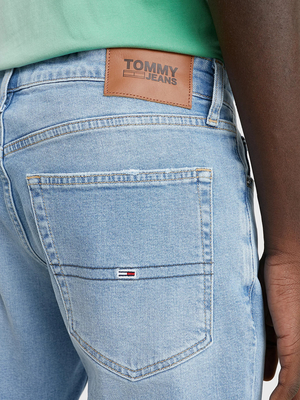 Tommy Jeans pánske svetlomodré šortky SCANTON - 30/NI (1AB)