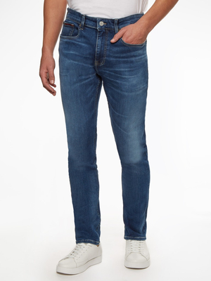 Tommy Jeans pánske tmavomodré džínsy AUSTIN - 31/32 (1BK)