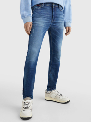 Tommy Jeans pánske modré džínsy SCANTON - 36/32 (1BJ)