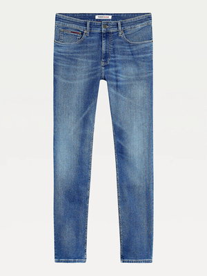 Tommy Jeans pánske tmavomodré džínsy SCANTON SLIM - 30/32 (1A5)