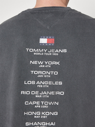 Tommy Jeans pánske šedé tričko VINTAGE TIGER - XL (PUB)