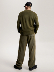 Tommy Jeans pánsky khaki sveter - S (MR1)
