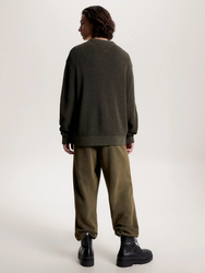 Tommy Jeans pánsky khaki sveter - L (MR1)