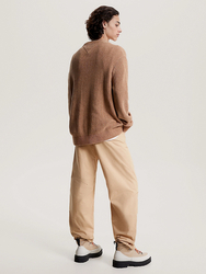 Tommy Jeans pánsky zlatohnedý sveter - L (AB0)