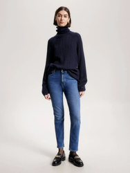 Tommy Hilfiger dámske modré džínsy - 25/30 (1A5)