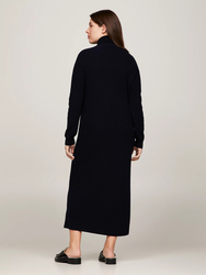 Tommy Hilfiger dámske čierne vlnené šaty - XL/R (BDS)