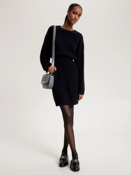 Tommy Hilfiger dámske čierne úpletové šaty - XS/R (BDS)