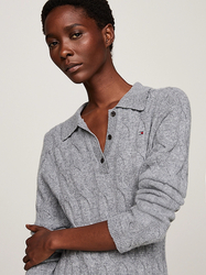 Tommy Hilfiger dámske vlnené šaty - XS (PJ8)